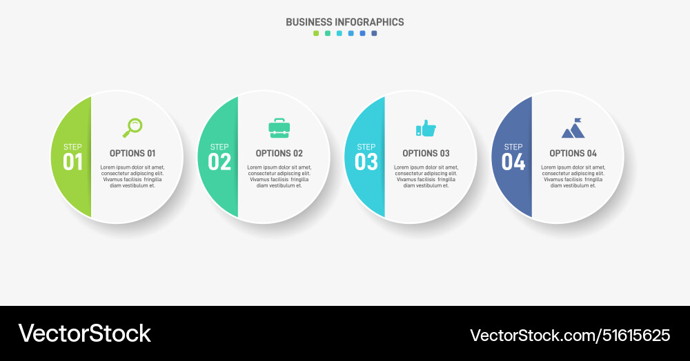 Horizontal progress bar featuring 4 arrow-shaped Horizontal progress bar featuring 4 arrow-shaped vector image