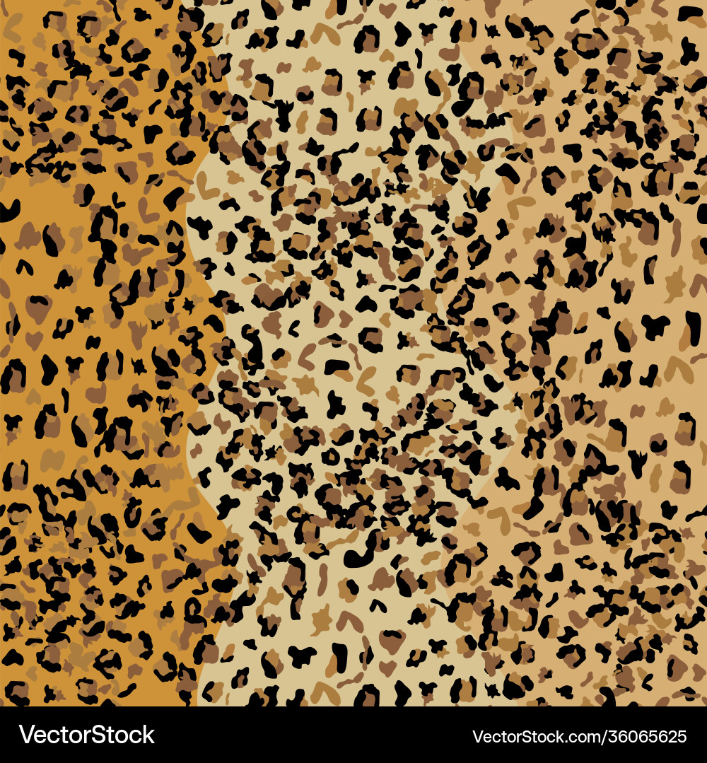 Leopard seamless pattern design background Leopard seamless pattern design background Vector Image