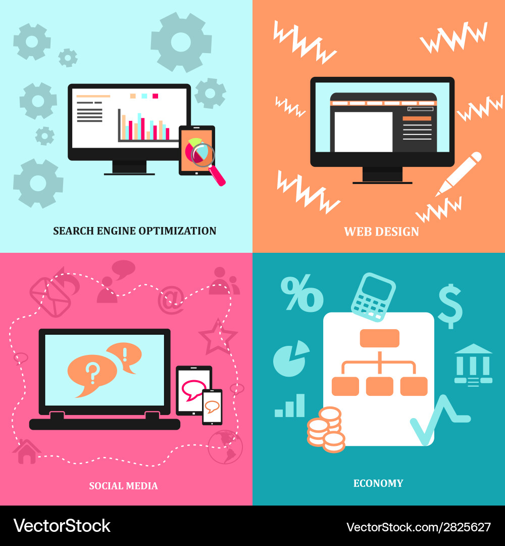 Design icon for web Vector Image