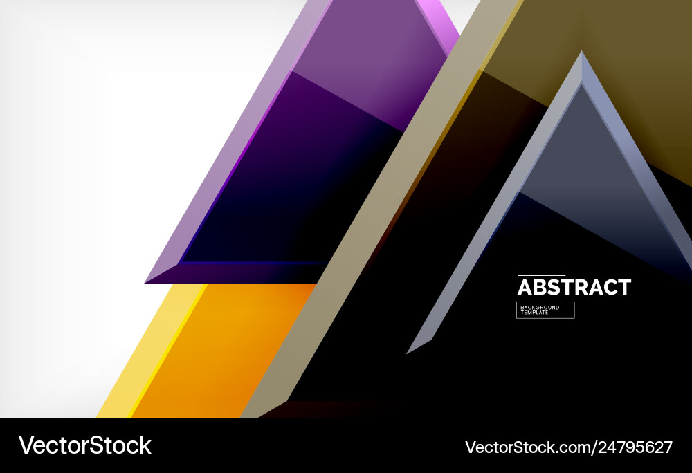 Triangular low poly background design Triangular low poly background design vector image