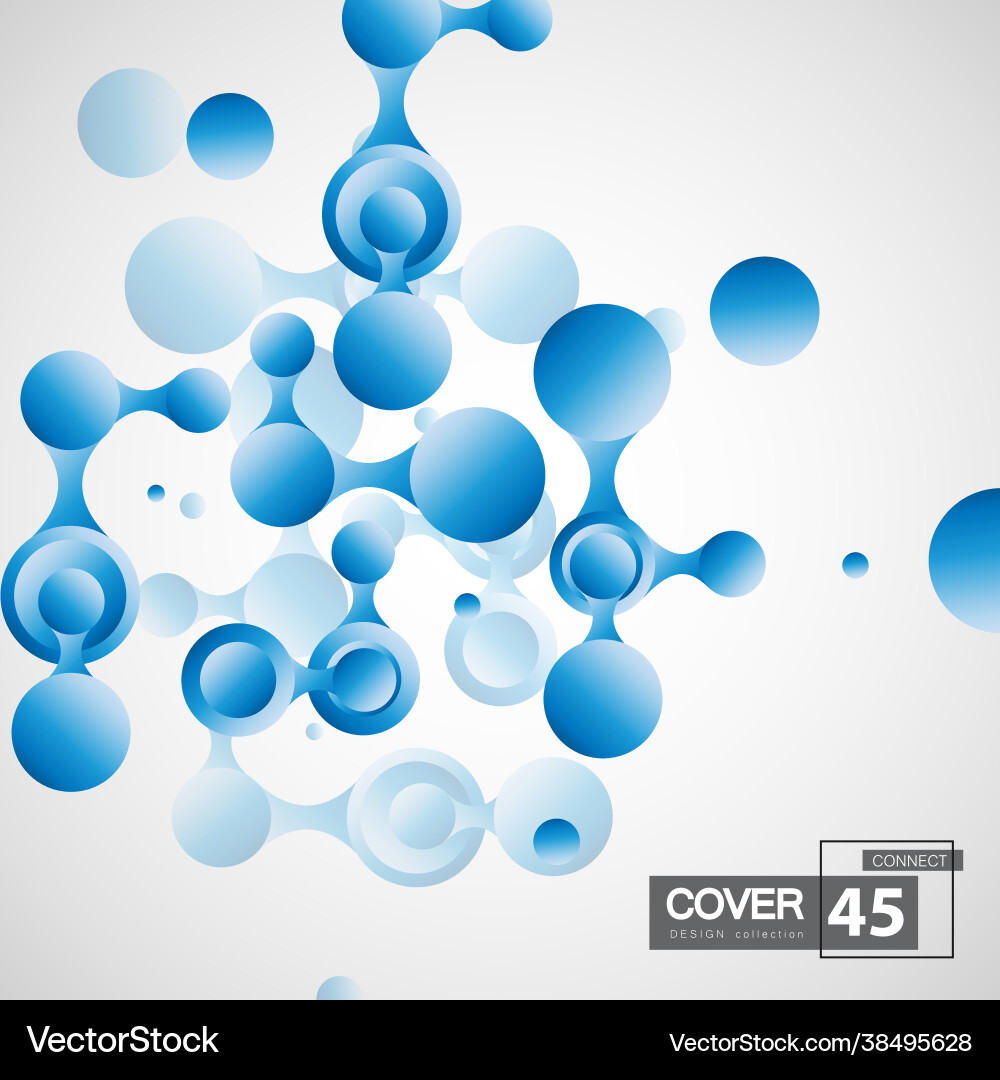 Connect network line node background Connect network line node background Vector Image