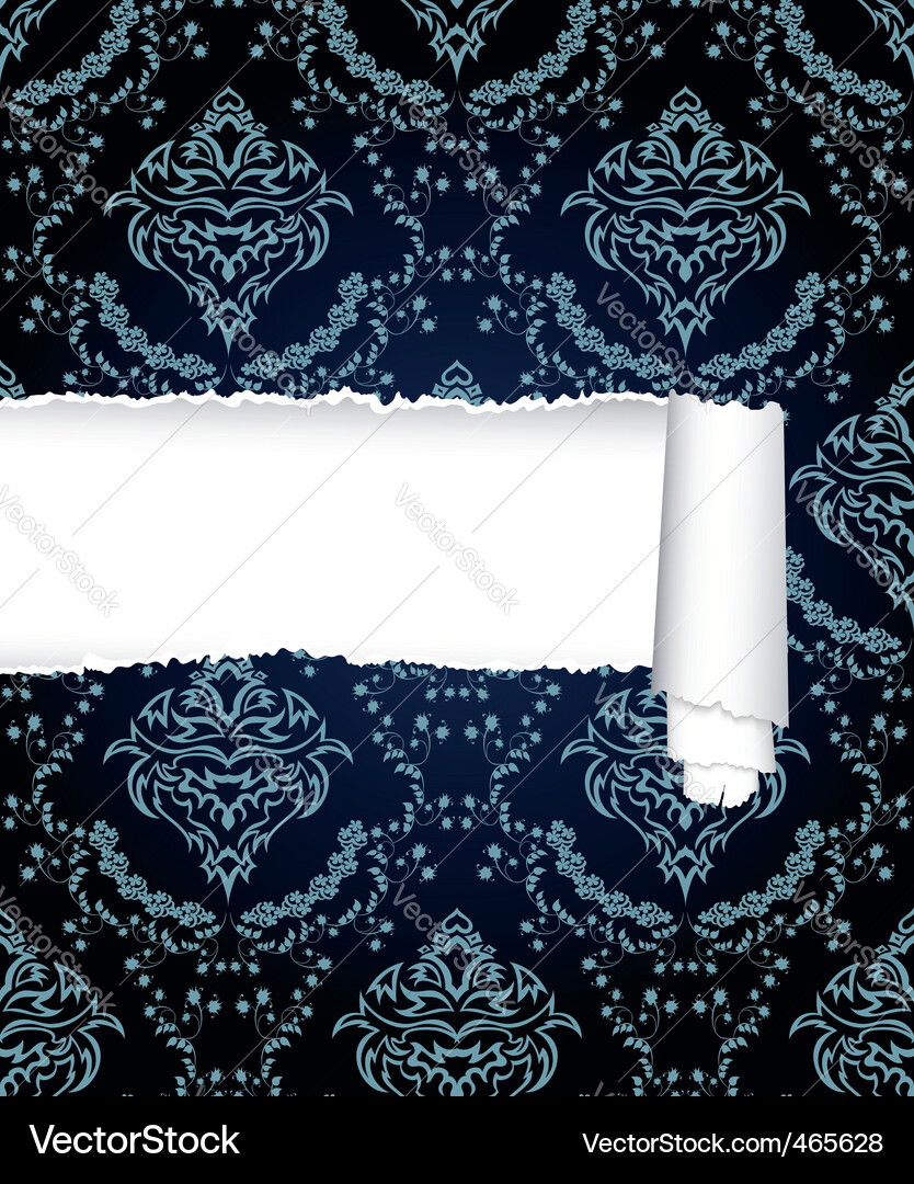 Damask pattern Vector Image