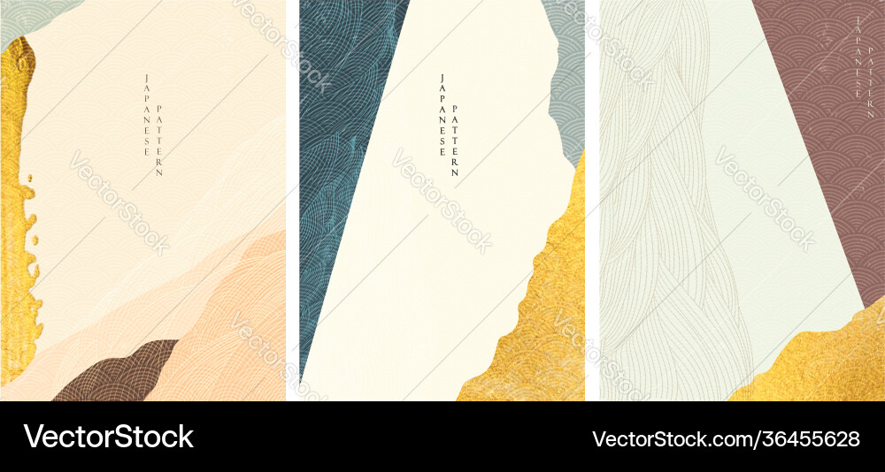 Japanese background with line pattern abstract Japanese background with line pattern abstract Vector Image