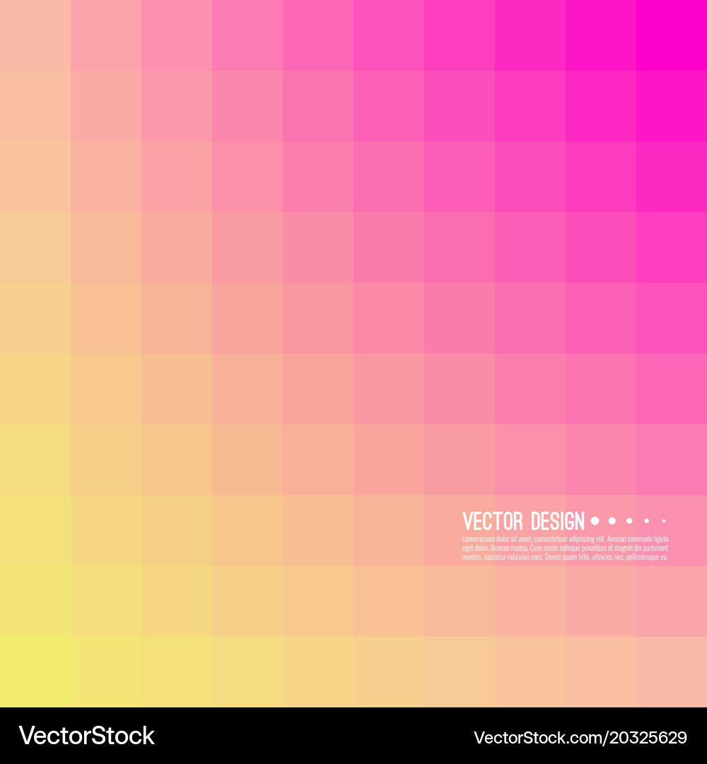 Abstract Gradient Square Background Vector Image