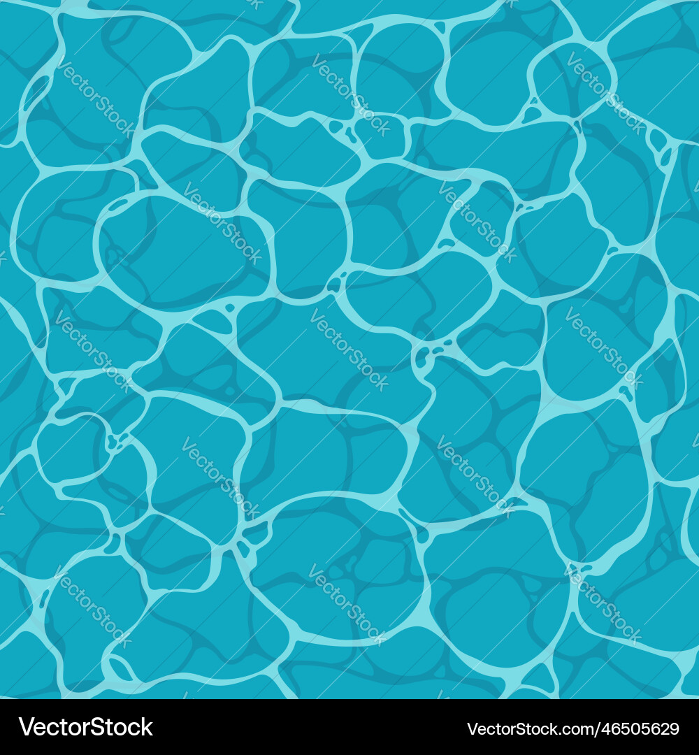Blue Water Ripple Pattern Vector Image
