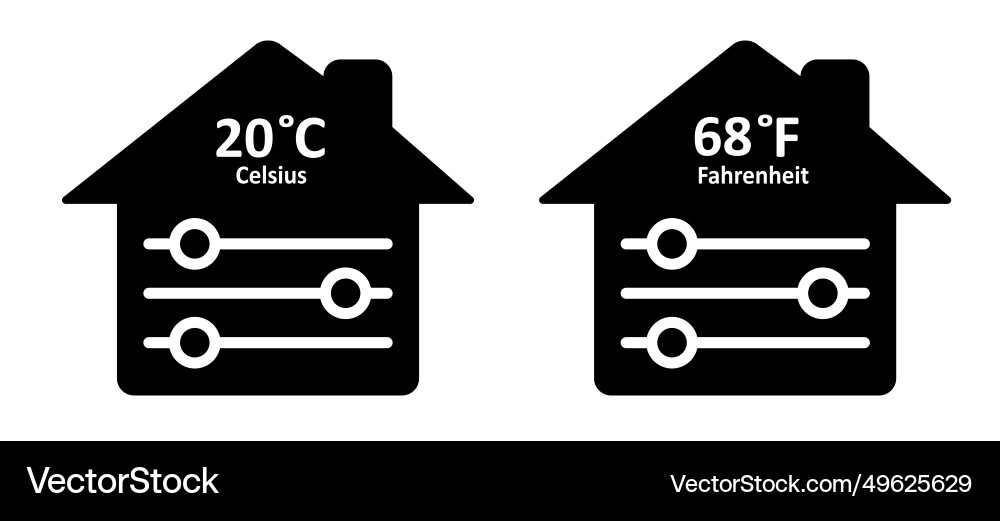 Switch slider temperature with bar level Switch slider temperature with bar level Vector Image