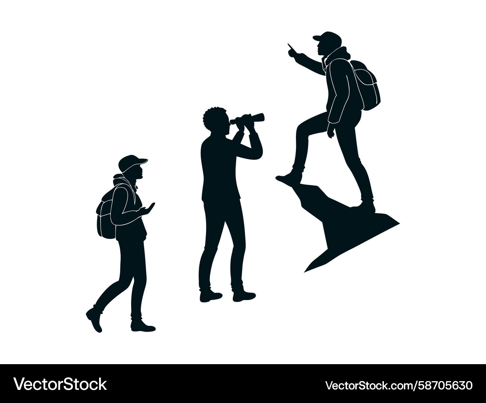 Humanscale Svg Human Scale Silhouette Set – Royalty-Free Vector | VectorStock