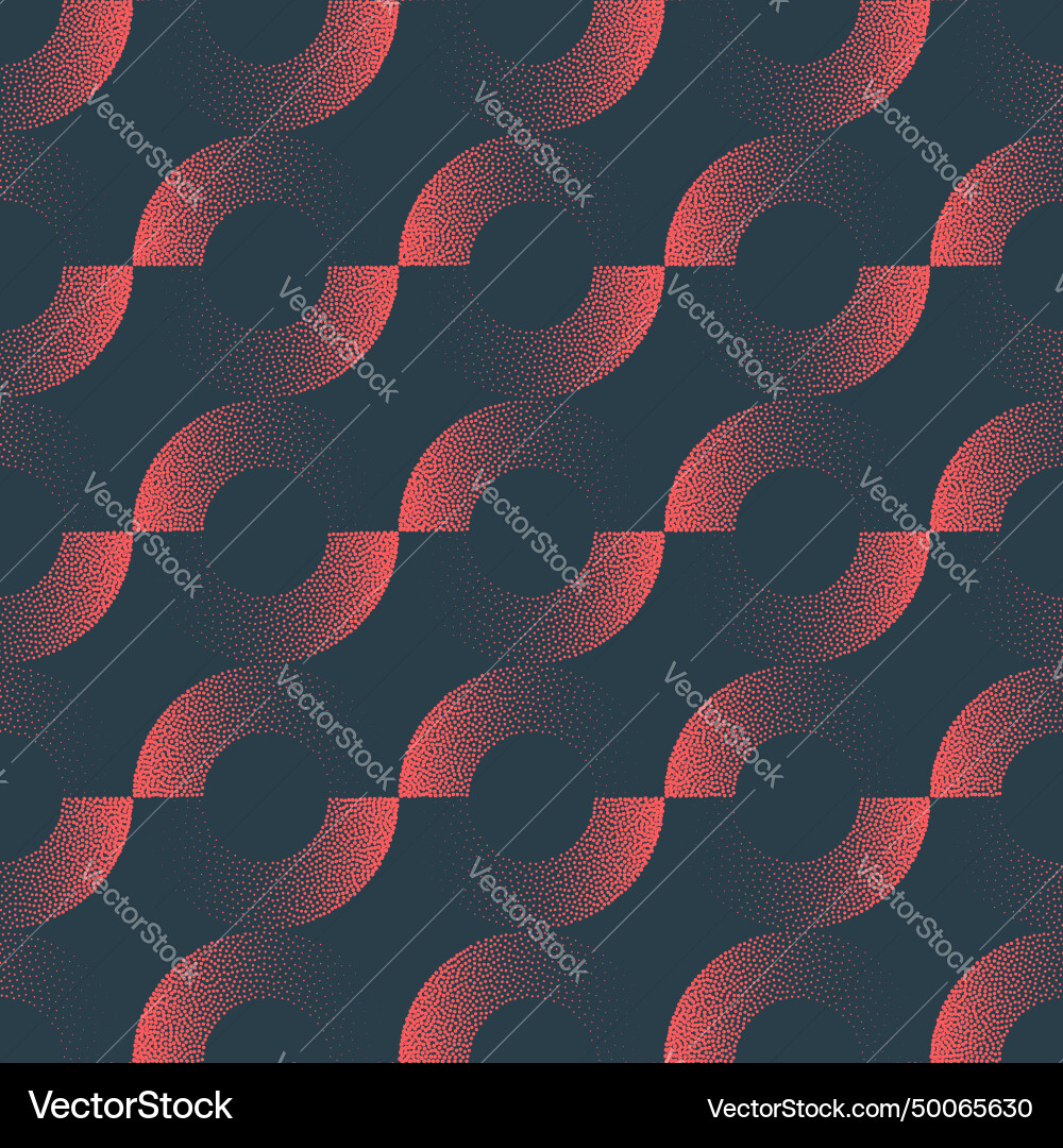Retro Circle Pattern vector image