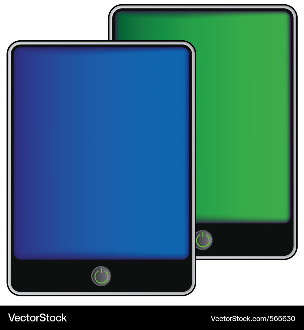 Touchscreen Vector Image