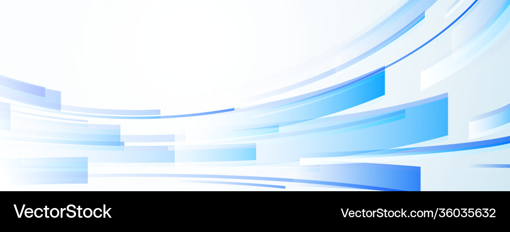 Background with abstract pattern white and blue vector image