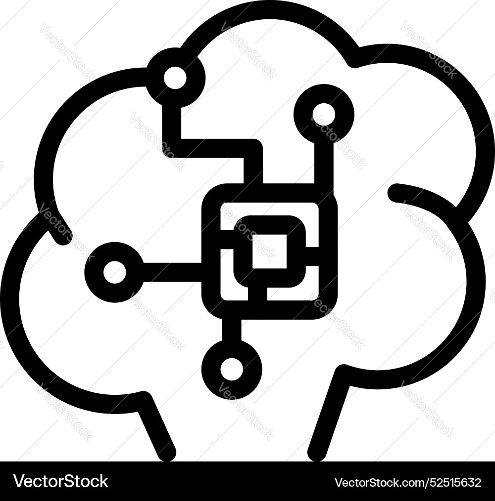 Cloud computing network connecting electronic Cloud computing network connecting electronic vector image