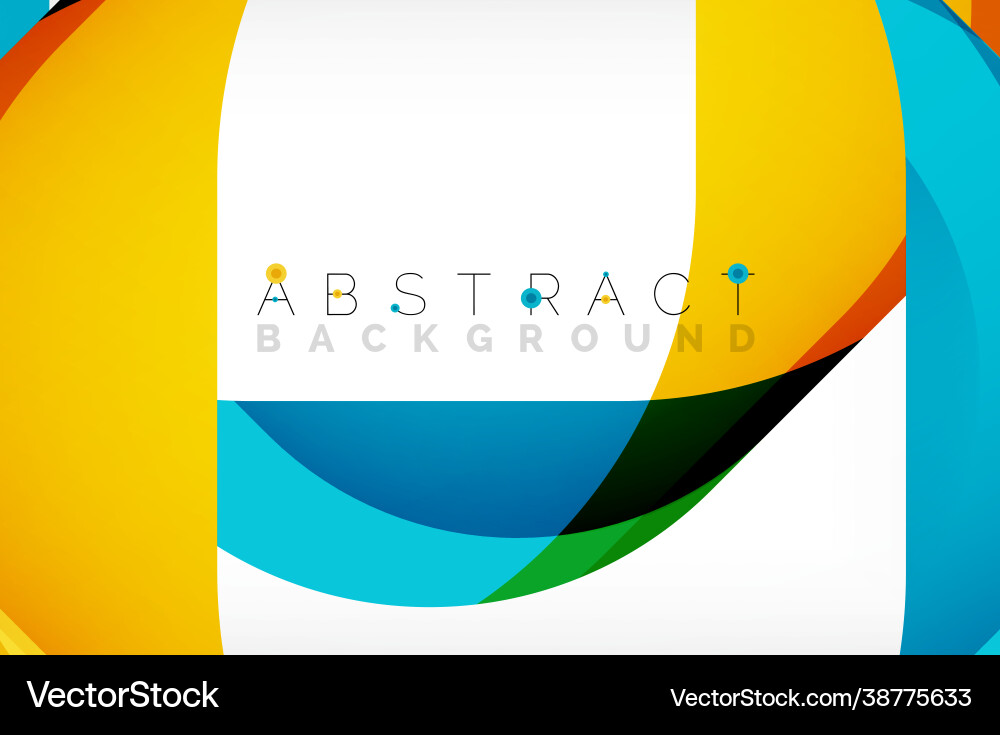 Abstract square shape with overlapping waves Abstract square shape with overlapping waves Vector Image