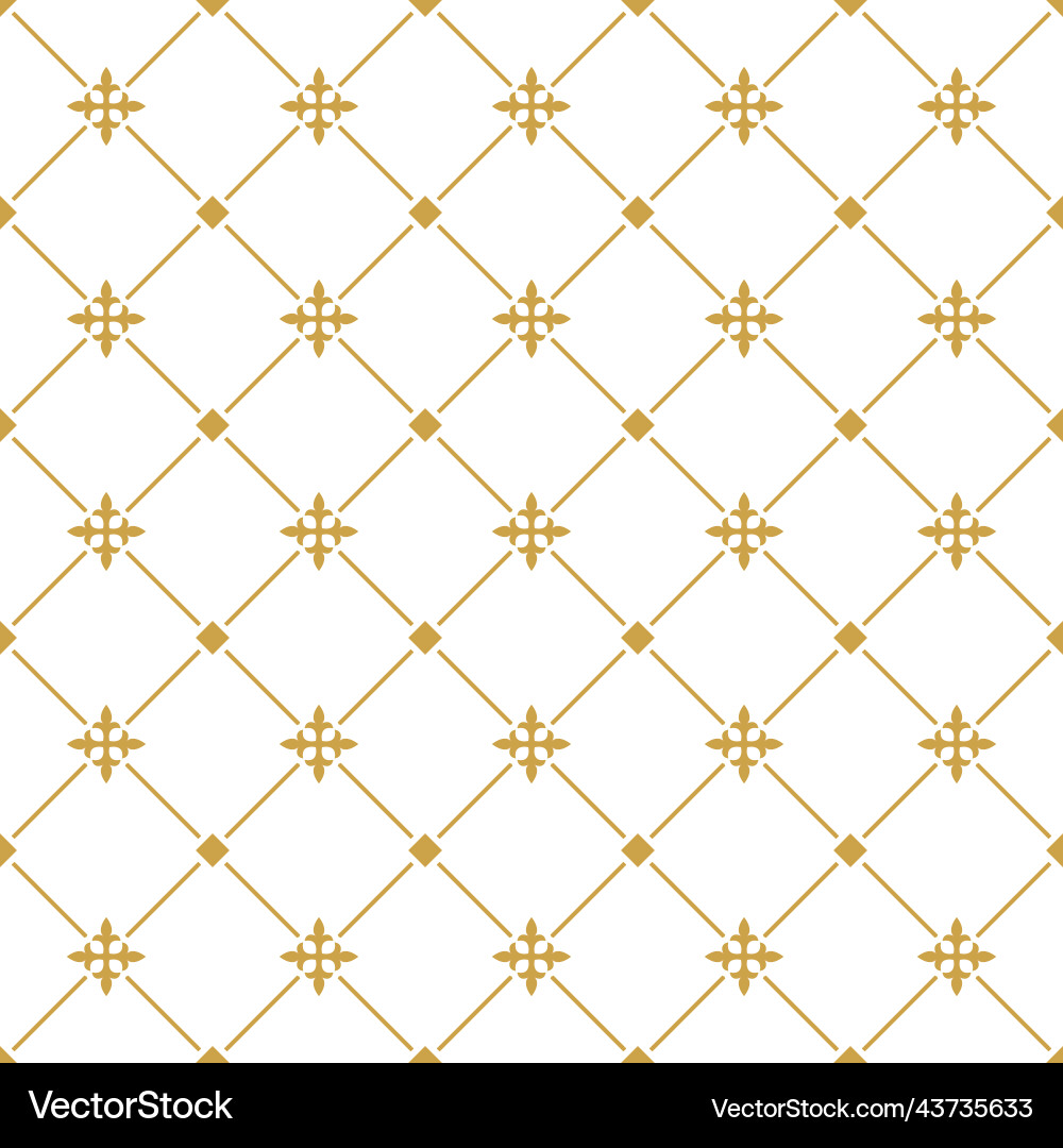 Seamless geometric pattern of diagonal lines Vector Image