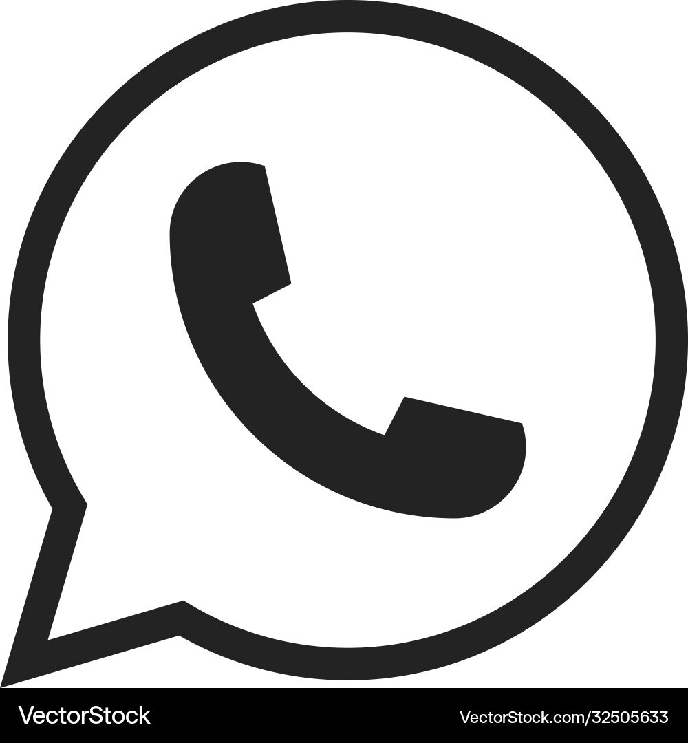 Telefon-Symbol Symbol whatsapp Logo Telefon Telefon-Symbol Symbol whatsapp Logo Telefon vektorbild