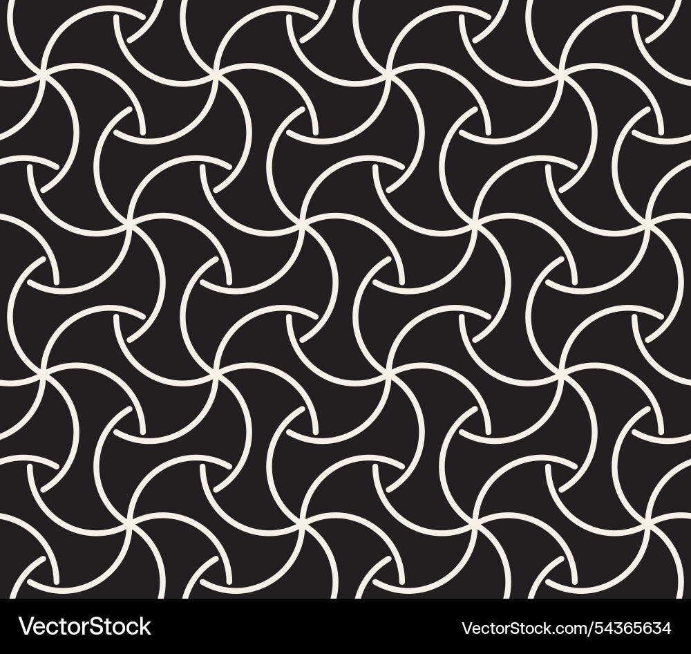 Seamless pattern repeating geometric elements Vector Image