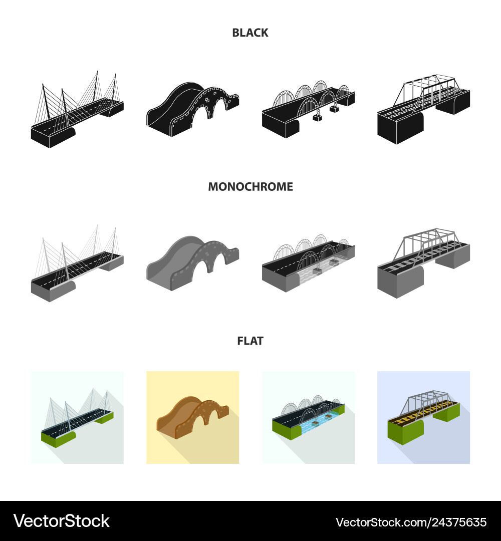 Connection & Structure Icons Vector Image