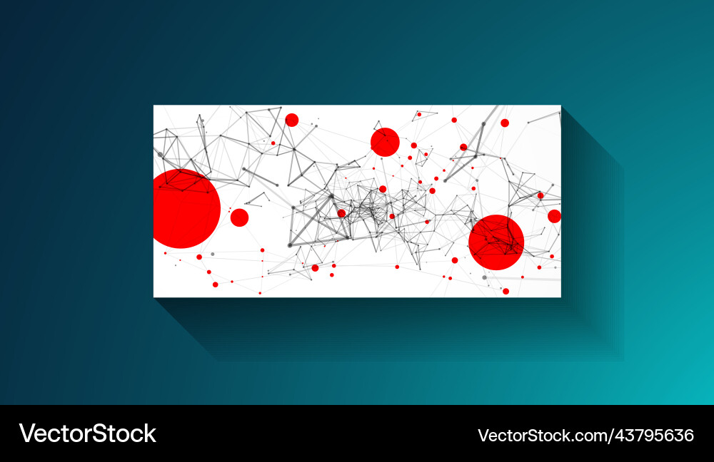 Abstract art concept in the form of a light frame Abstract art concept in the form of a light frame vector image