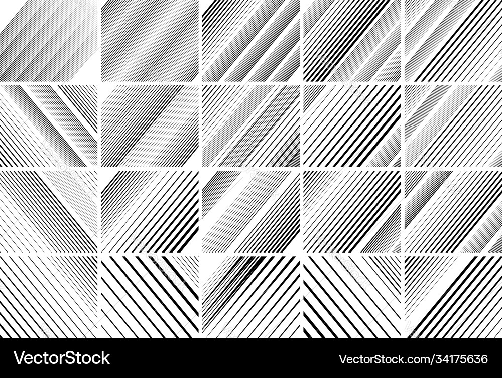 Halftone diagonal oblique slanting parallel Vector Image