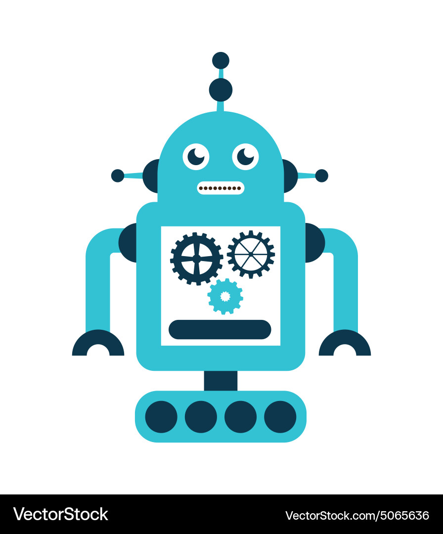 Robot icon Royalty Free Vector Image - VectorStock