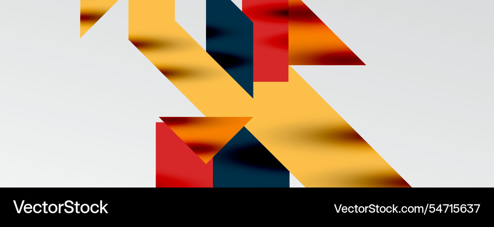 Dynamic lines and triangles Dynamic lines and triangles vector image