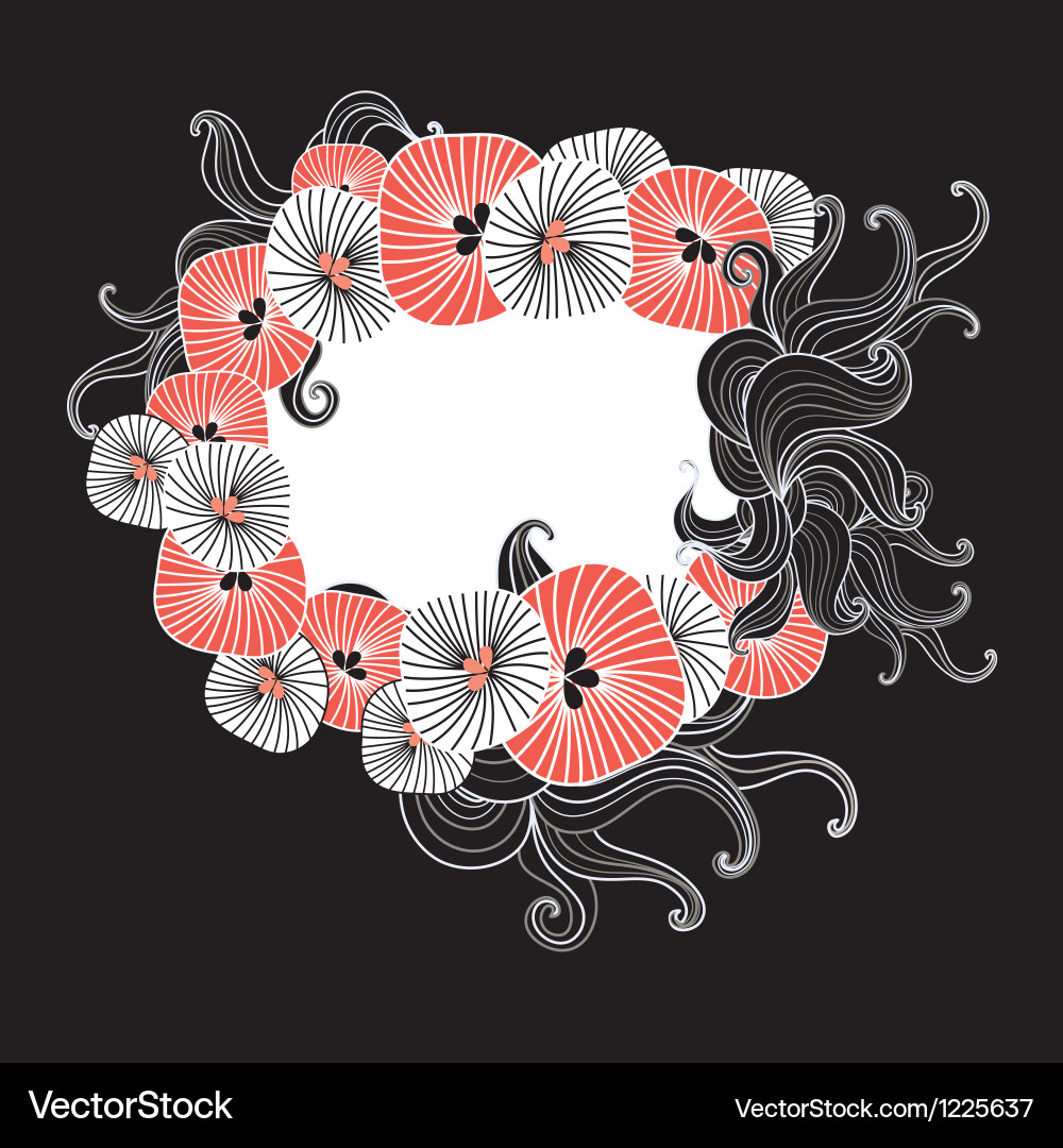 Unusual background with space for text Vector Image