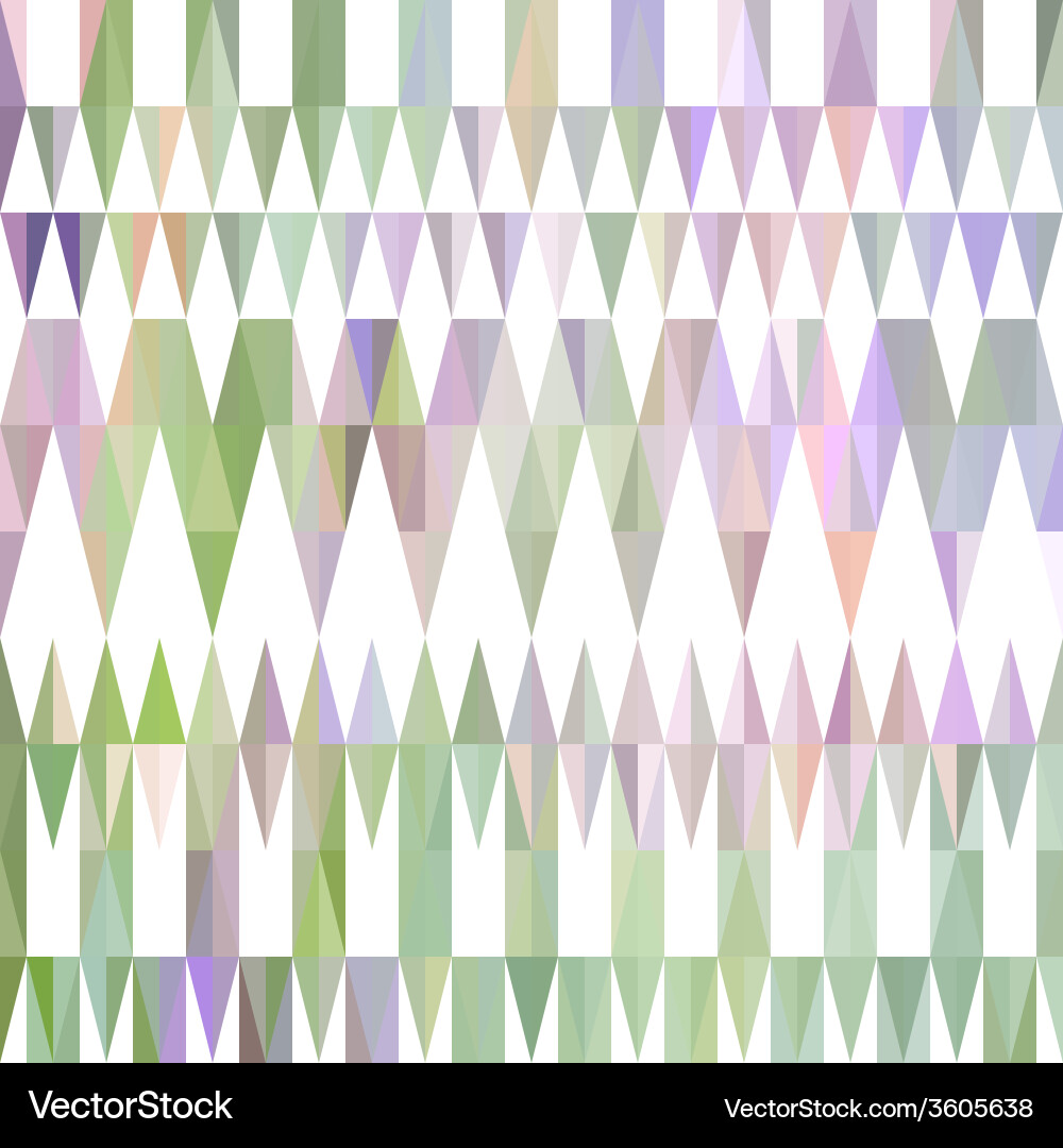 Colorful abstract triangular pattern Vector Image