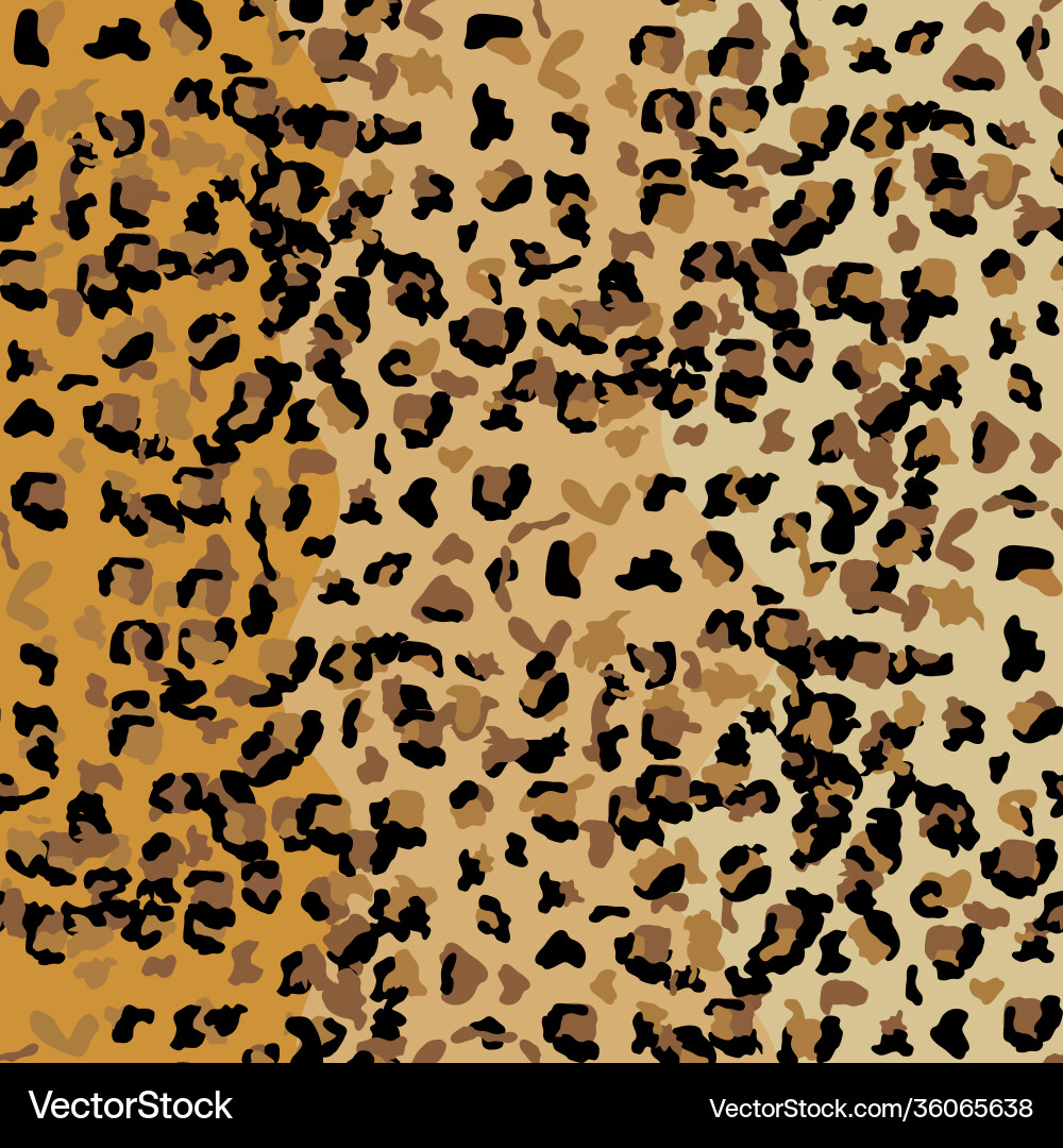 Leopard seamless pattern design background Leopard seamless pattern design background Vector Image