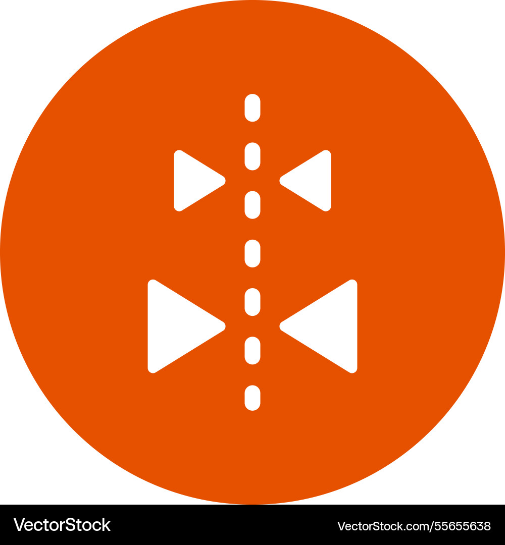Mirror image icon design Vector Image
