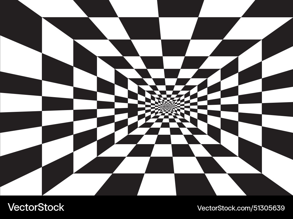Background with abstract chess Vector Image