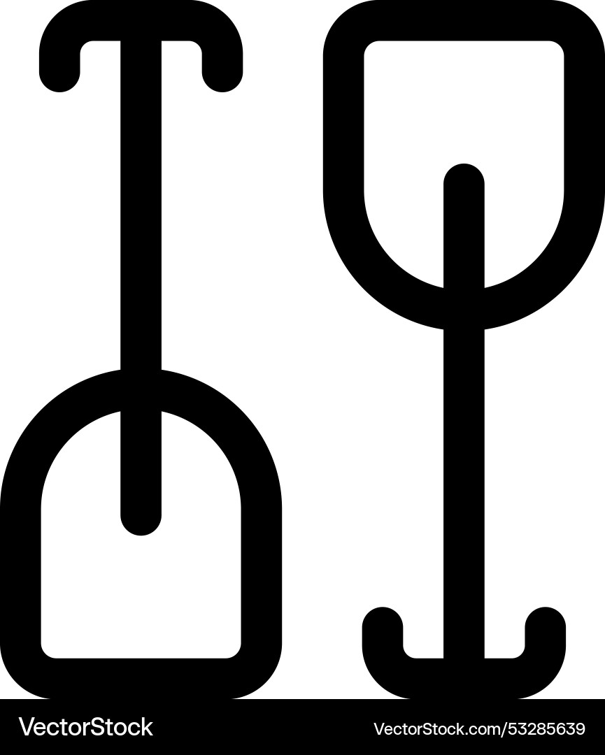 Double icon thin linear style design isolated Double icon thin linear style design isolated vector image