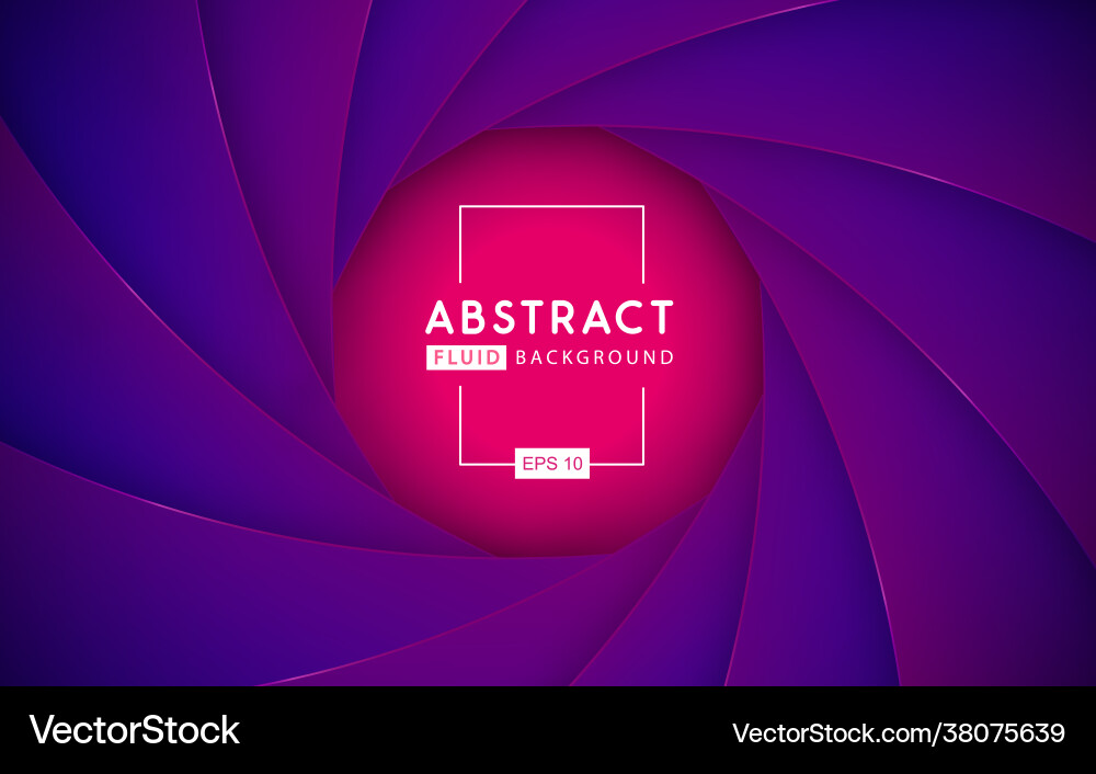 Gradient abstract 3d fluid background Gradient abstract 3d fluid background vector image
