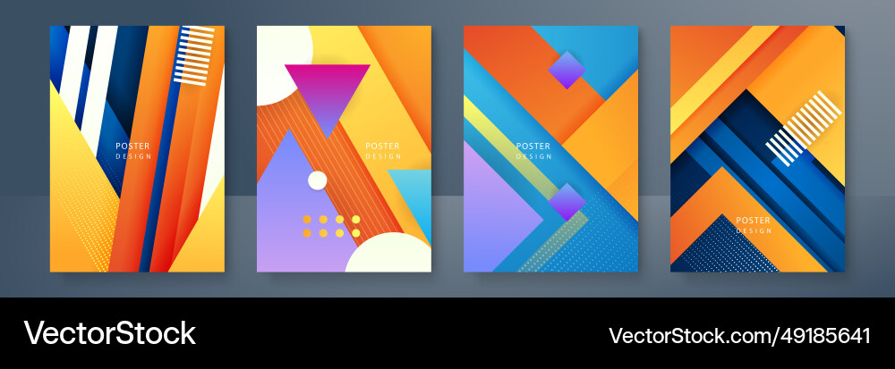 Bright gradient color abstract line pattern Bright gradient color abstract line pattern Vector Image
