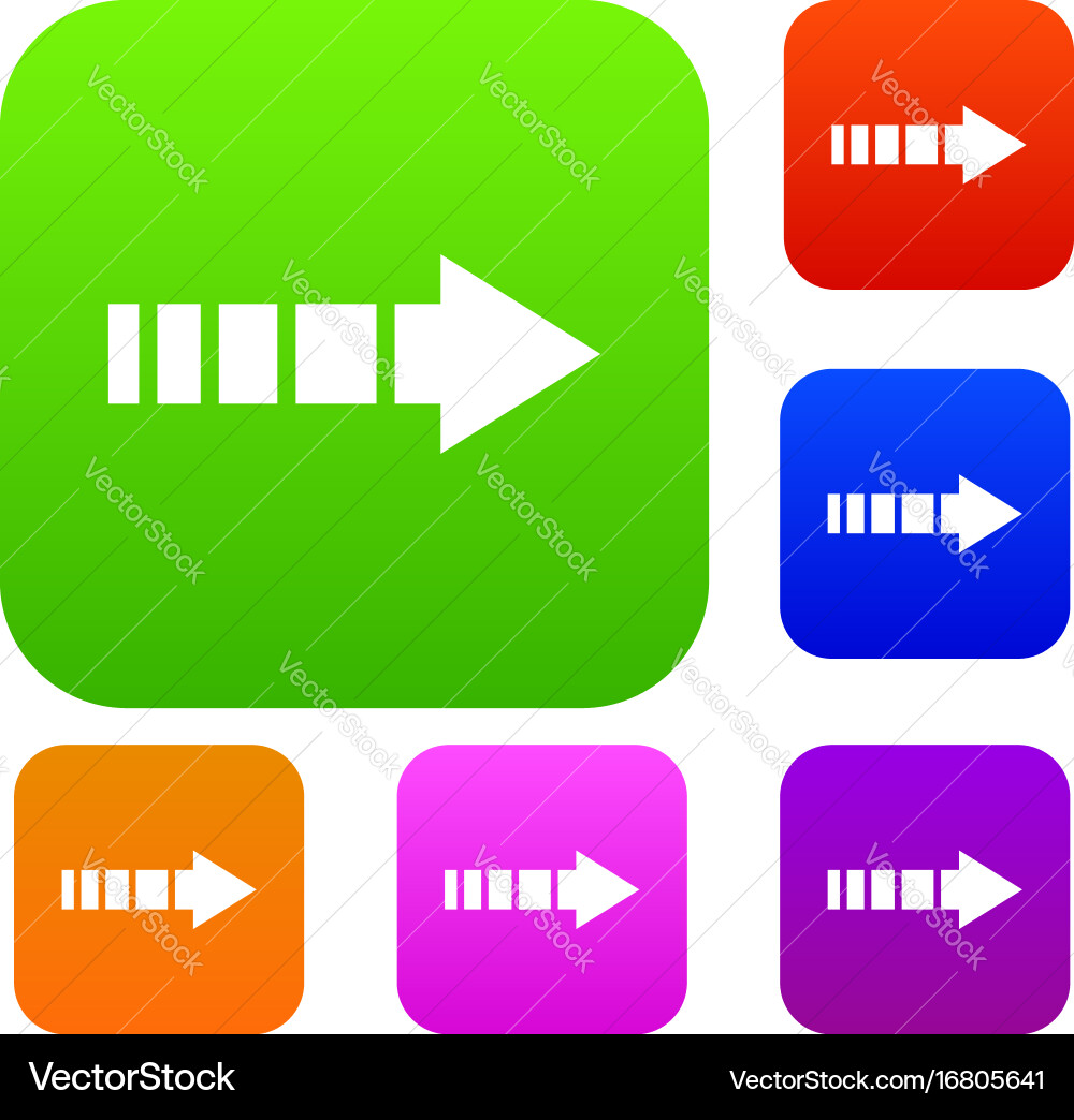 Cursor set collection vector image