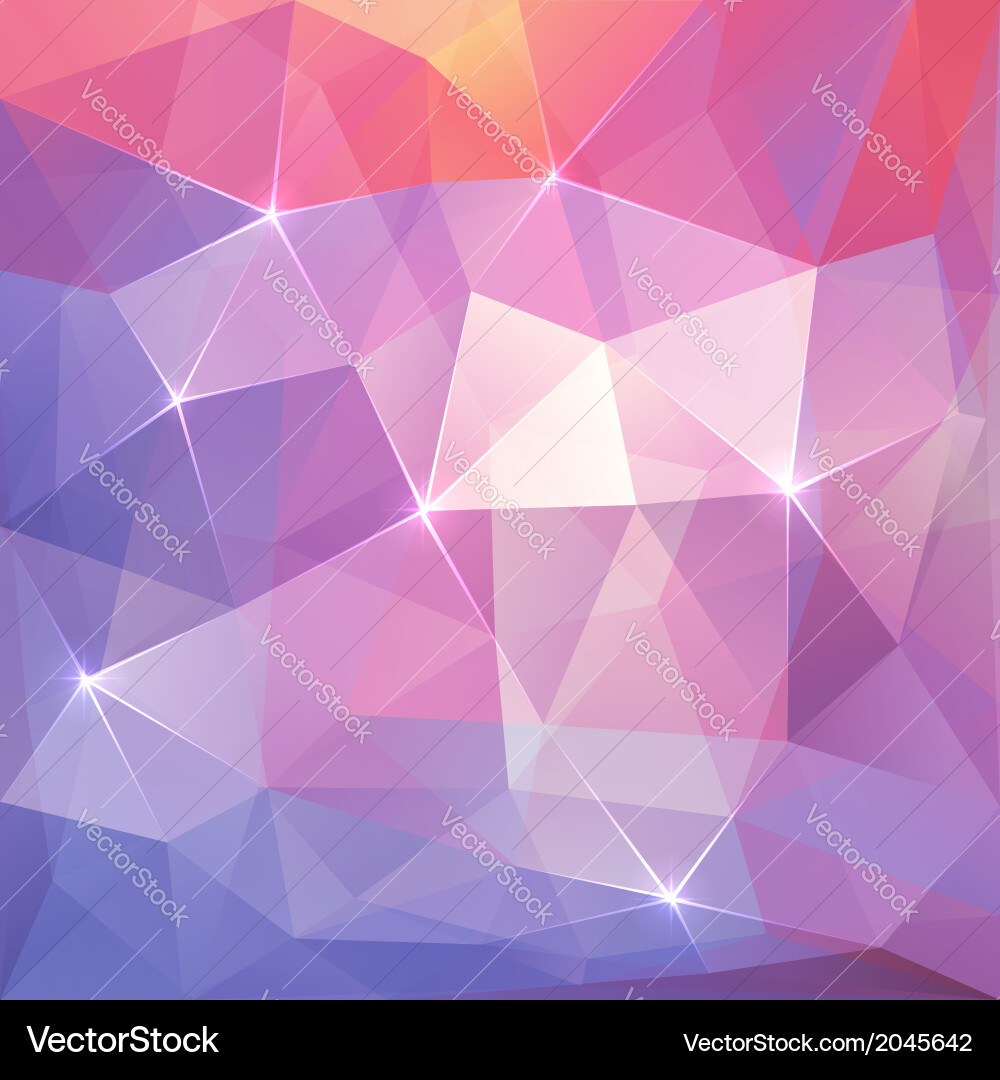 Abstract Ice Crystal Background vector image