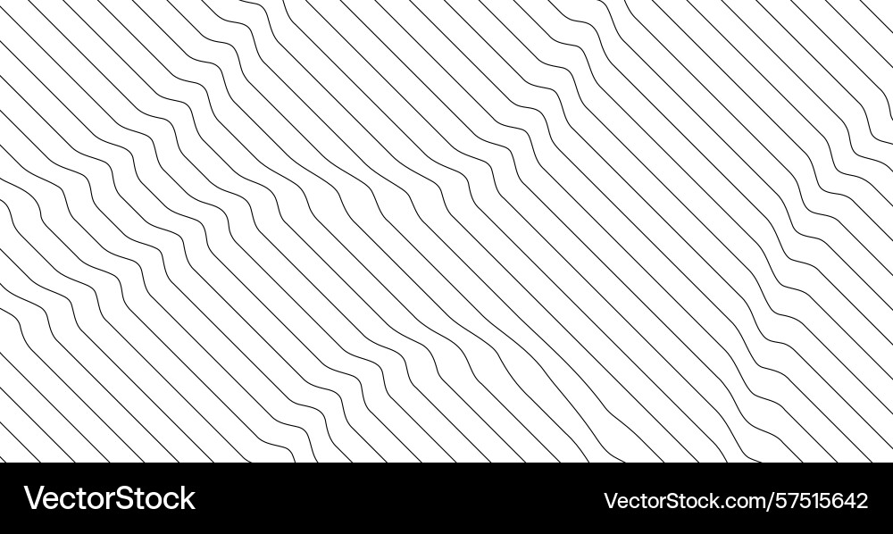 Black thin minimal distorted lines abstract Black thin minimal distorted lines abstract vector image