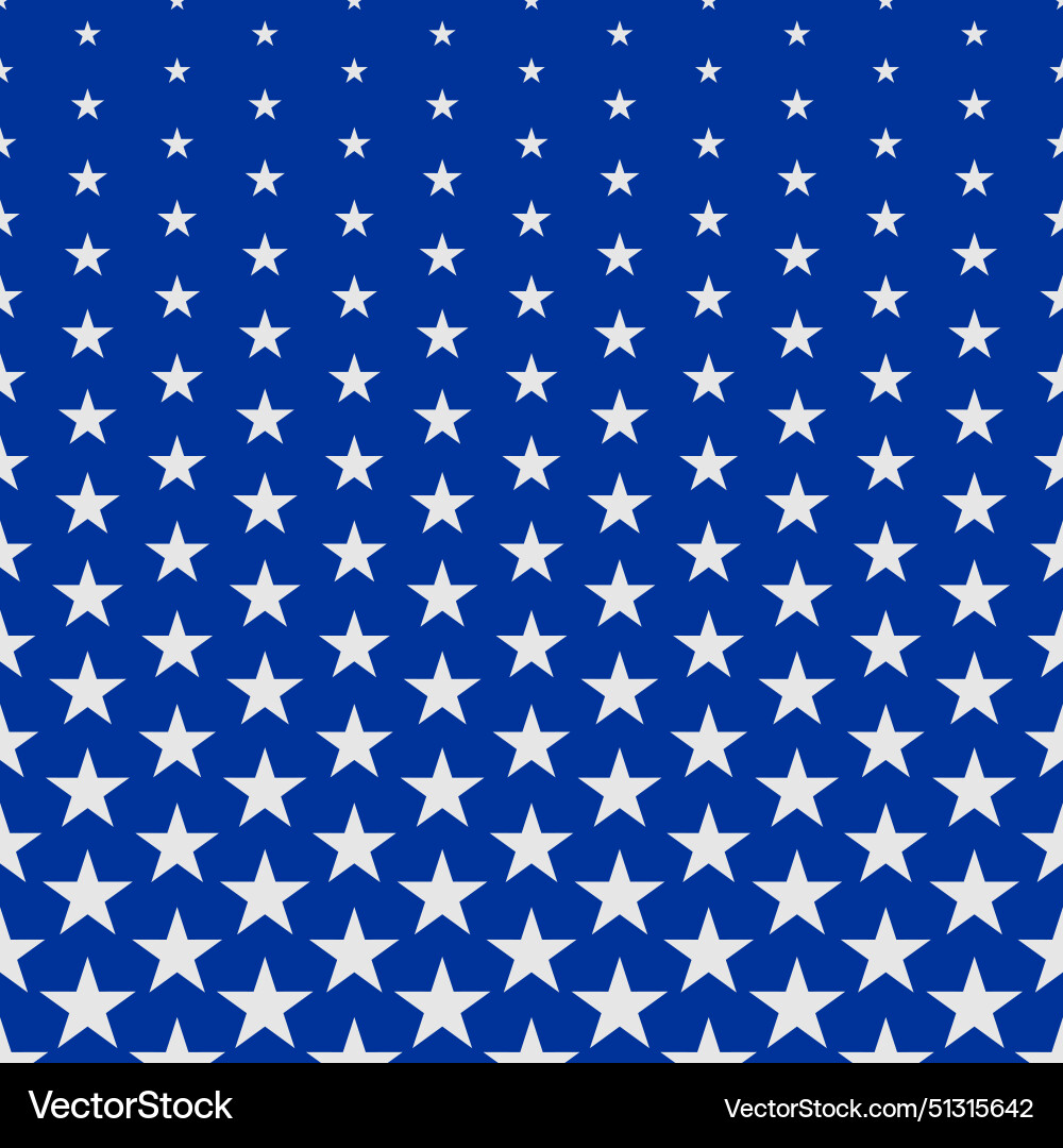 Stars seamless repeat pattern background Vector Image