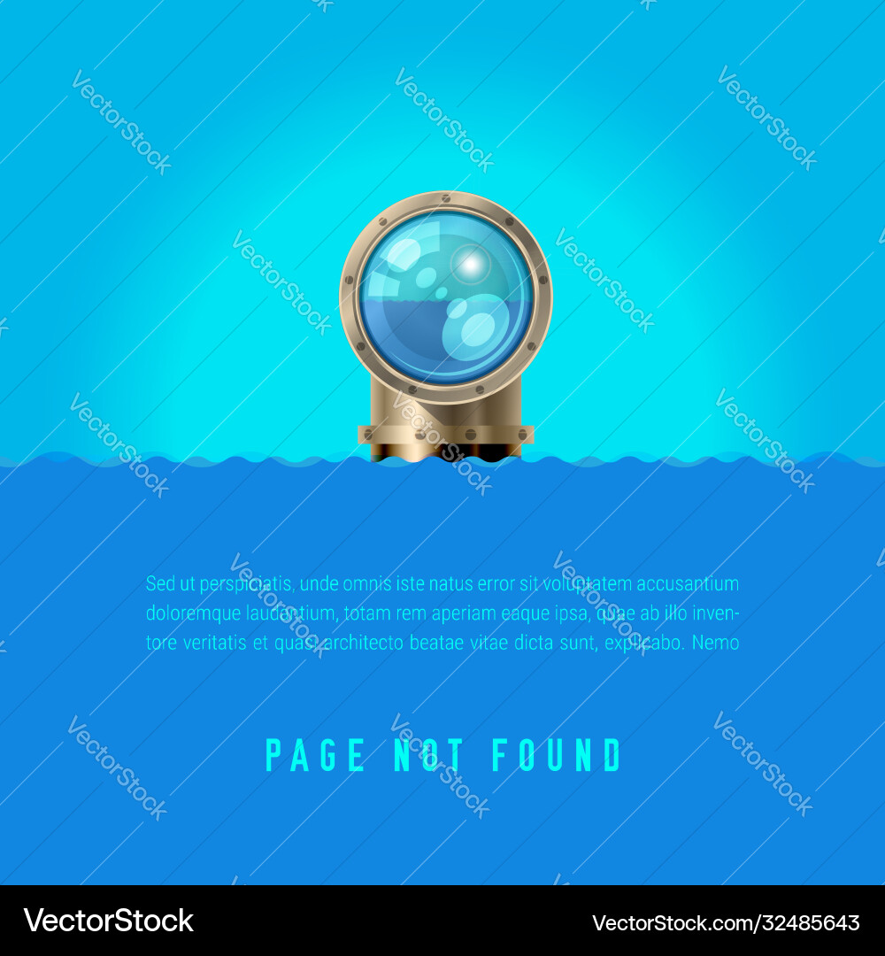 404 page not found design template error 404 page not found design template error Vector Image