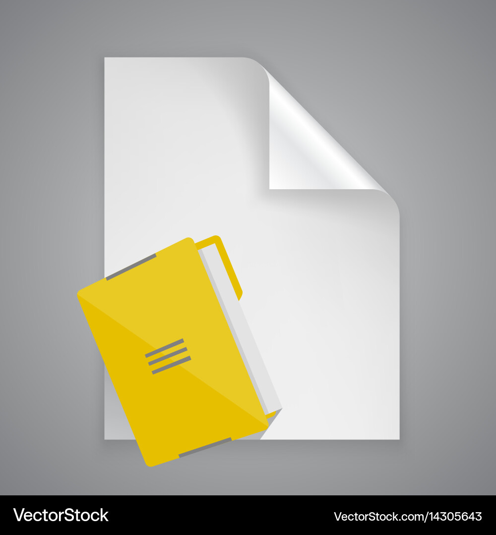 Papierfalter Icon Vektorbild