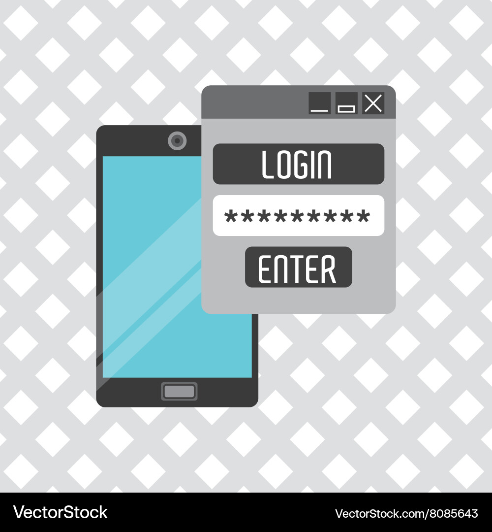 Security system design Vector Image