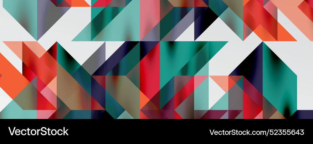 Tech minimal overlapping triangle shapes elements Tech minimal overlapping triangle shapes elements vector image