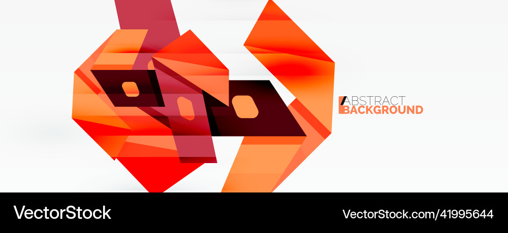 Abstract line and triangle background creative Abstract line and triangle background creative Vector Image
