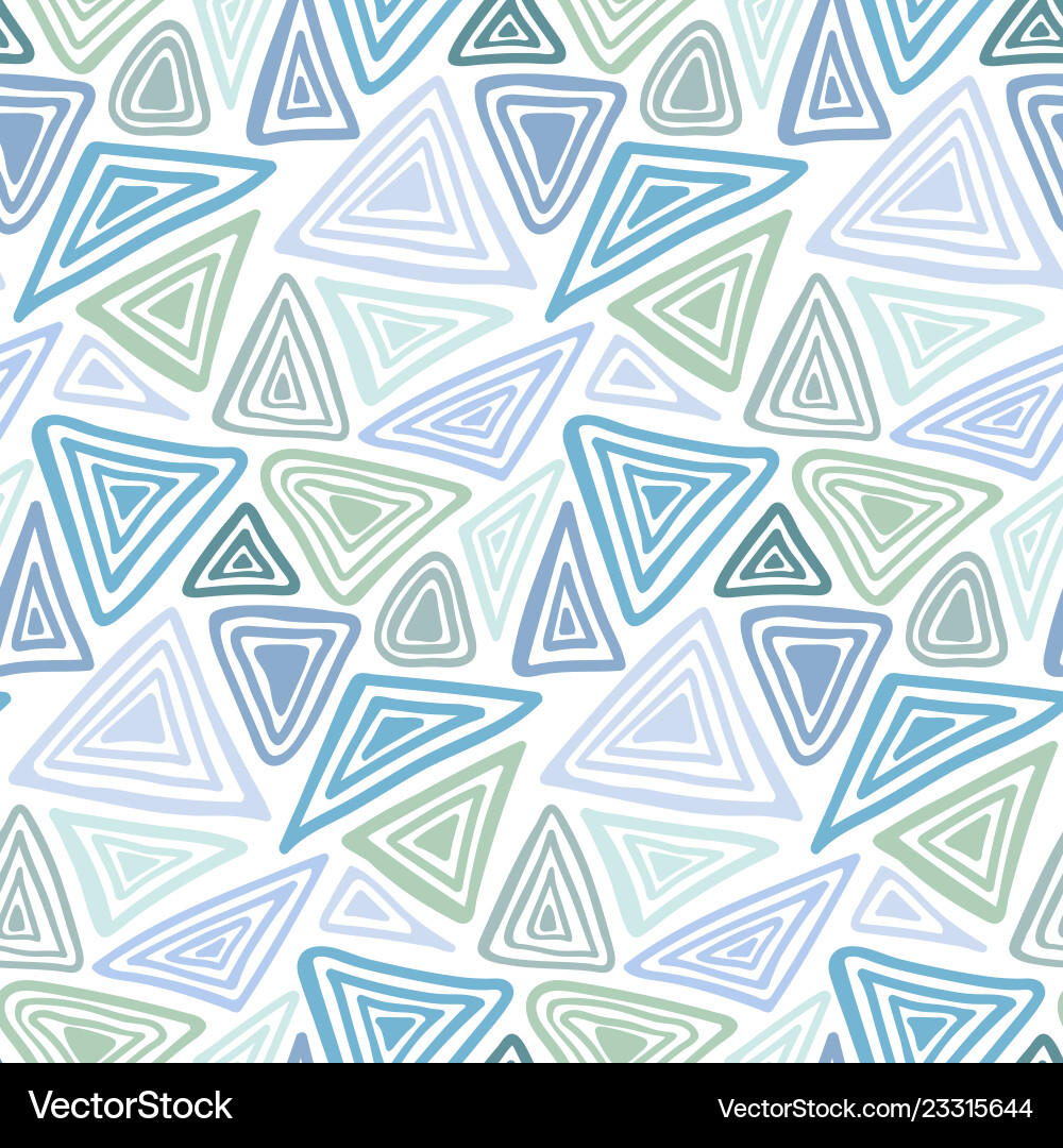 Hand Drawn Abstract Pattern Vector Image