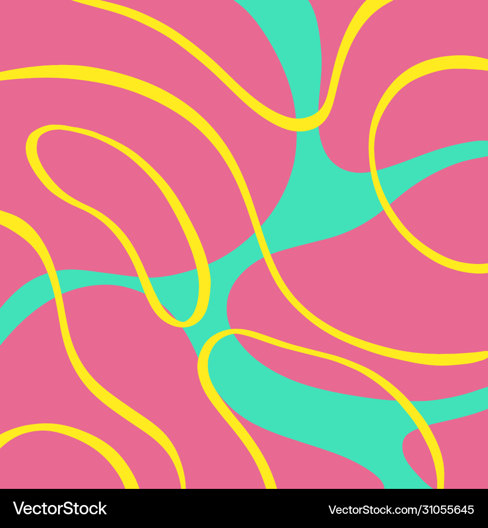 Abstract forms hand drawn seamless pattern-04 Vector Image