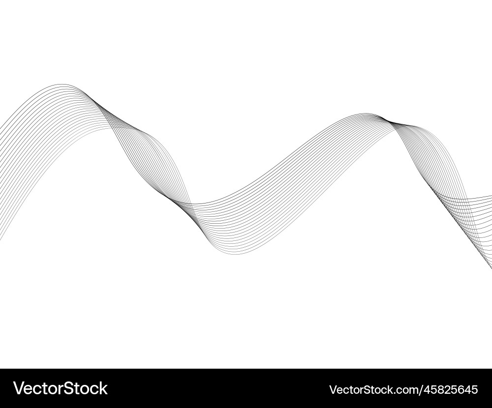 Abstract wave element for design digital Abstract wave element for design digital Vector Image