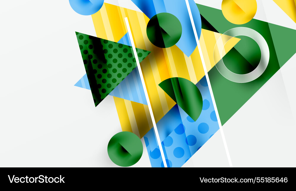 Modern abstract design with overlapping Modern abstract design with overlapping Vector Image