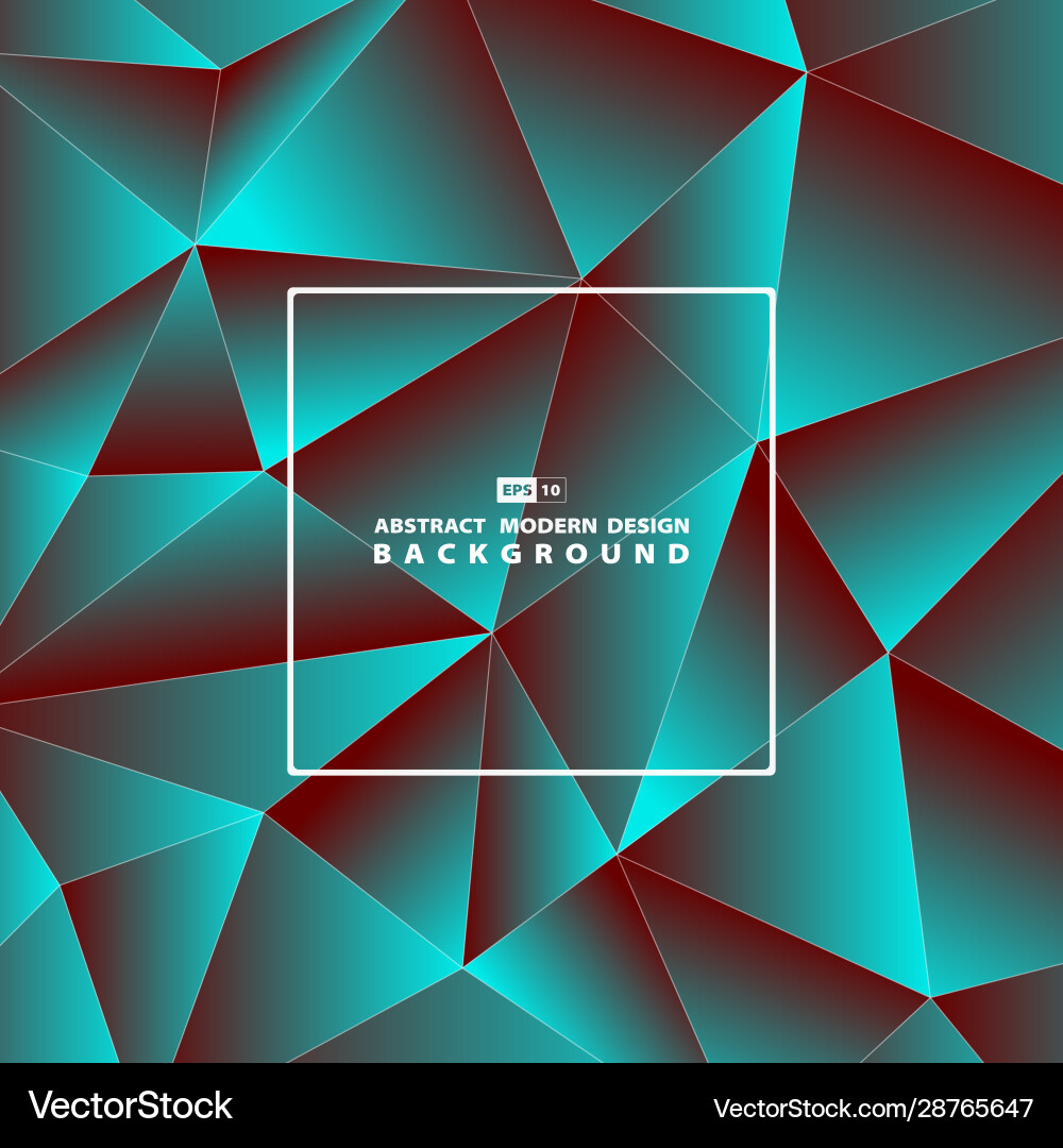 Abstract gradient colorful polygonal pattern Abstract gradient colorful polygonal pattern vector image