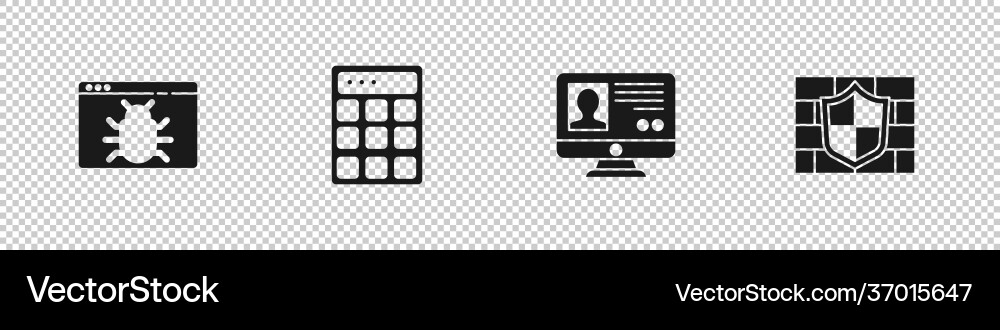 Set system bug password protection create Set system bug password protection create Vector Image