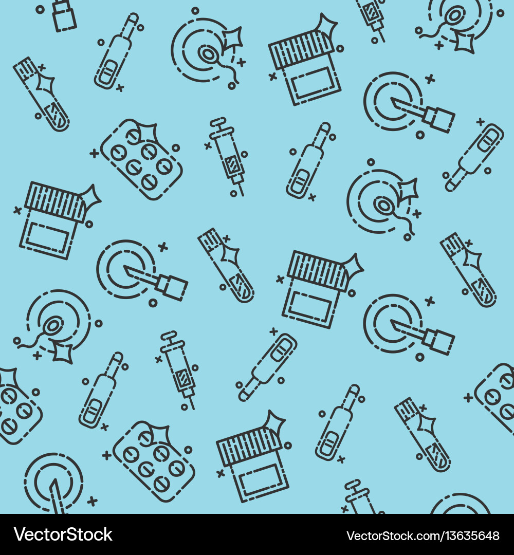 Artificial insemination pattern Artificial insemination pattern vector image
