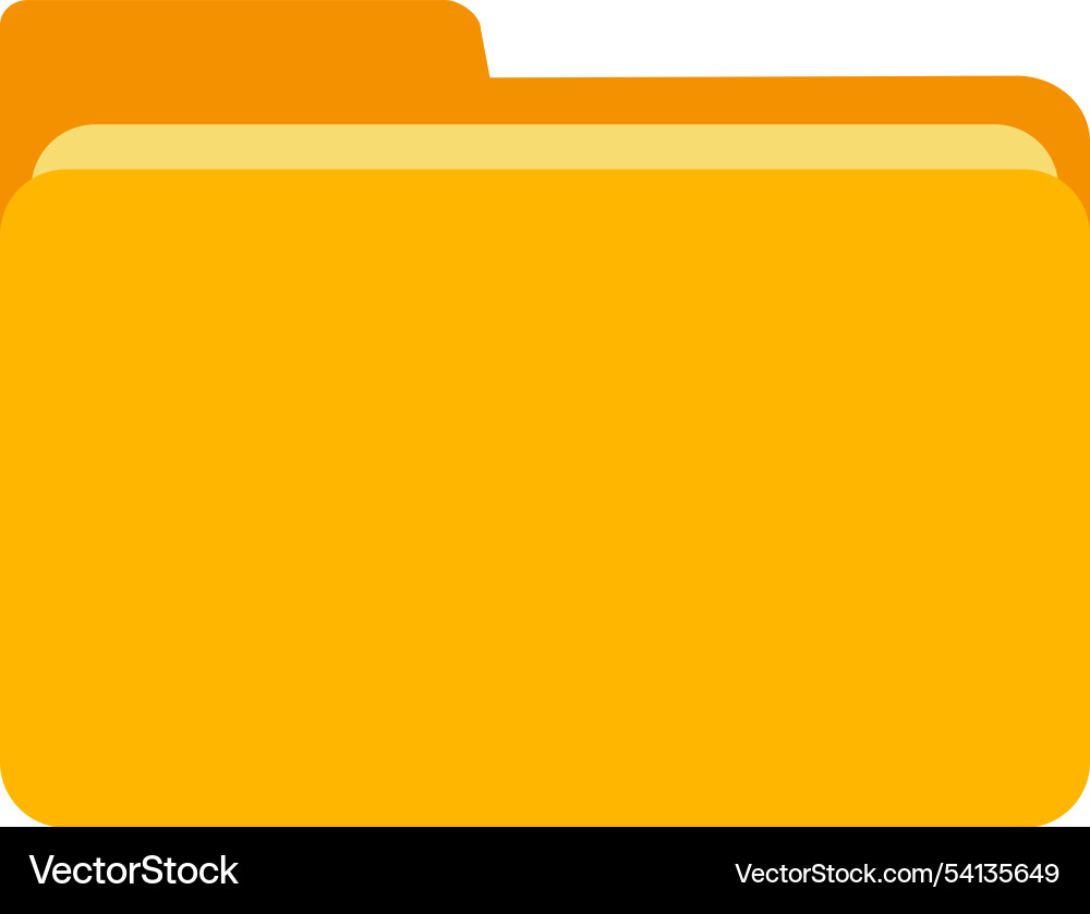 File folder directory - icon Vector Image