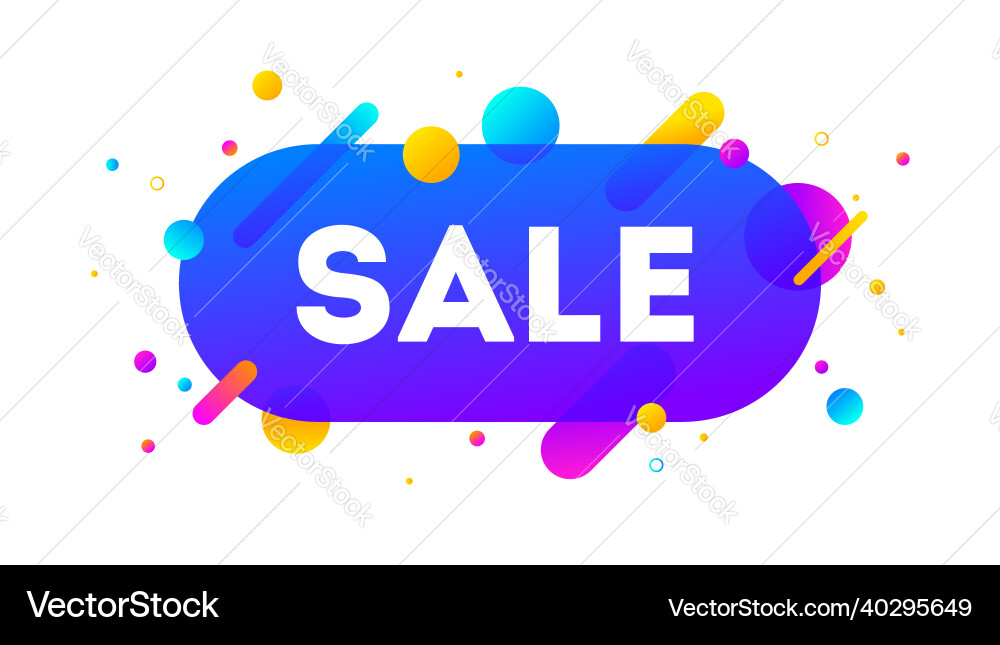 Verkauf Sprache Blase Banner Poster Verkauf Sprache Blase Banner Poster vektorbild